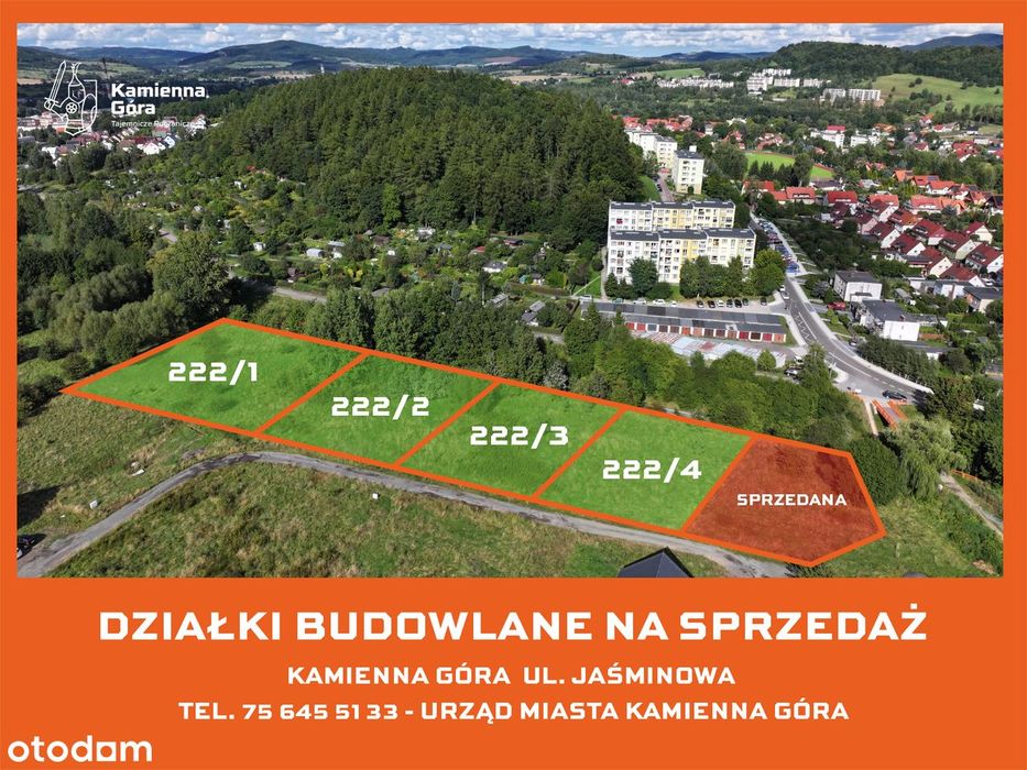 Działki budowlane Kamienna Góra