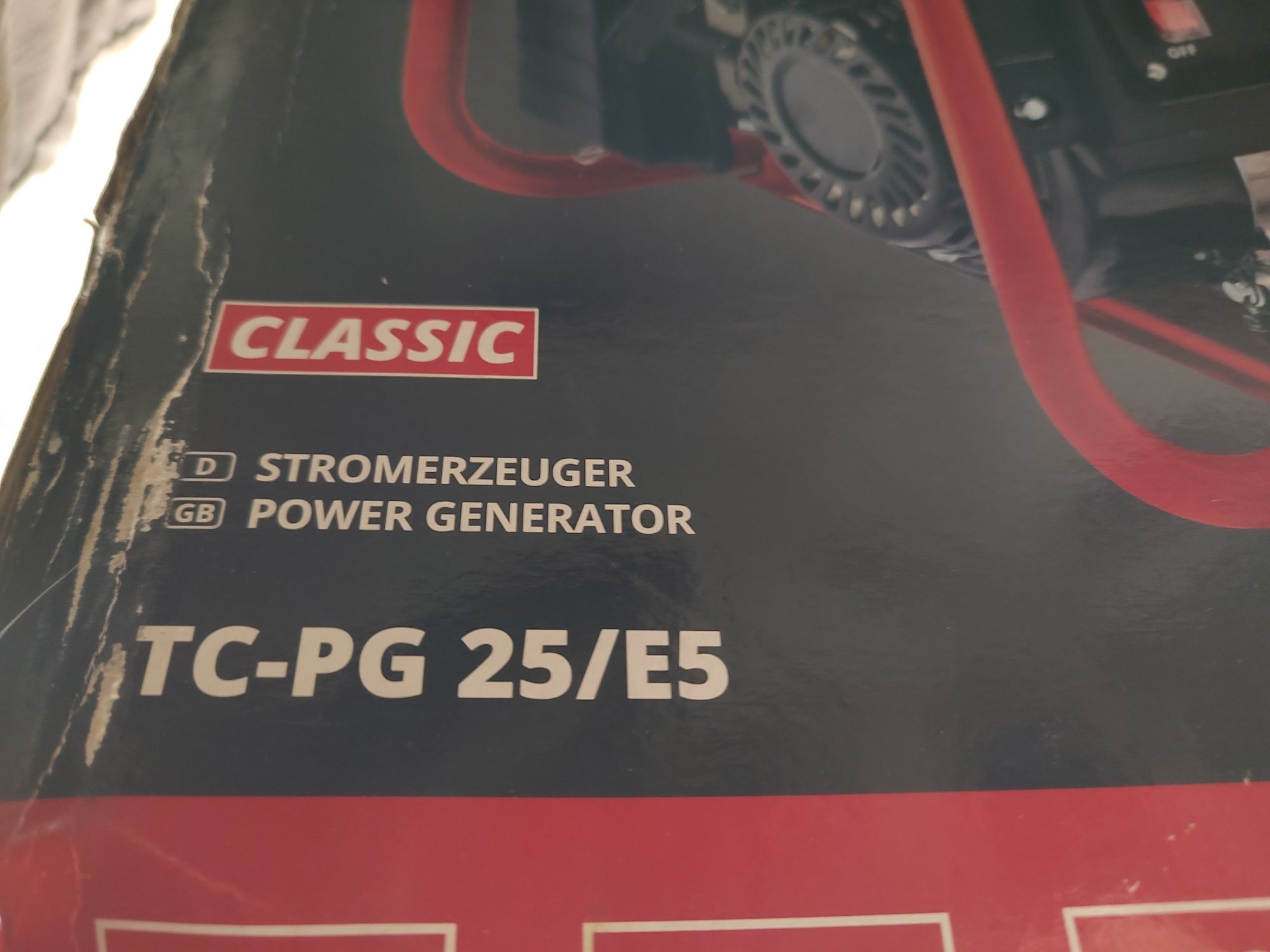 Генератор einhell TC-PG 25/E5
