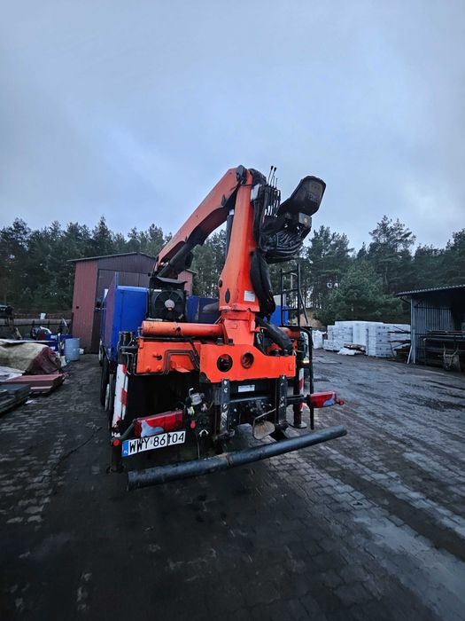 Man Tga 26,400 , HDS Palfinger 18000 -6X2 / zamiana