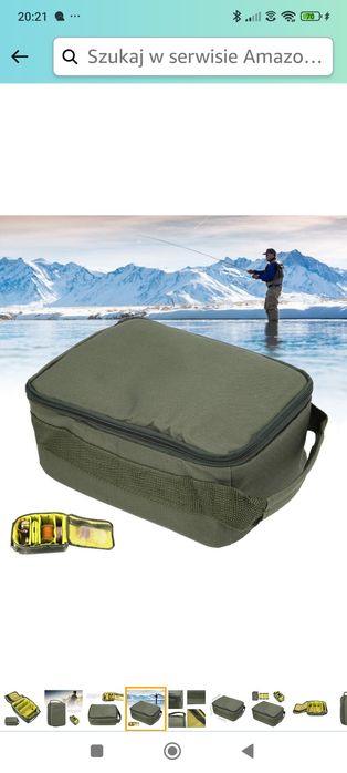 Sztywna Torba Ołowiowo-bitowa Z 3 Przegródkami Torba Na Karpia