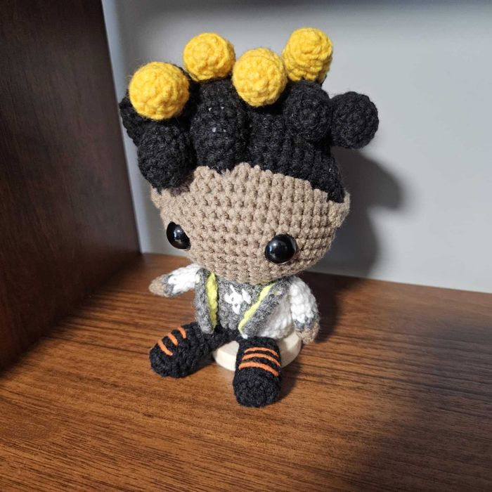 Phoenix Valorant handmade amigurumi