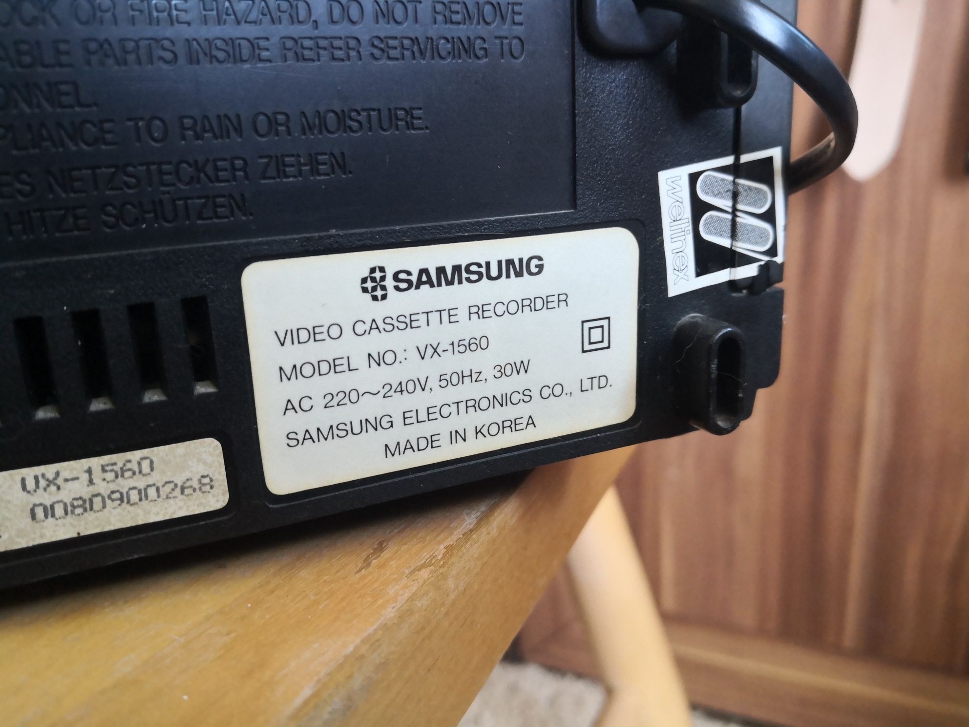 Magnetowid Samsung VX-1560 bez pilota