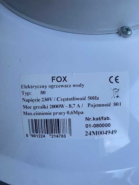 Elektryczny ogrzewacz wody FOX boiler