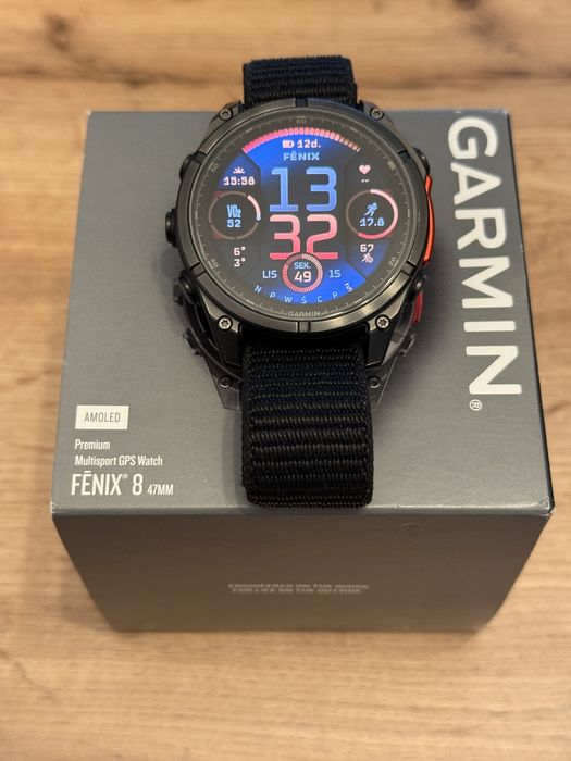 Garmin Fenix 8 AMOLED 47 mm Gwarancja Gratis Paski Dowóz Śląsk