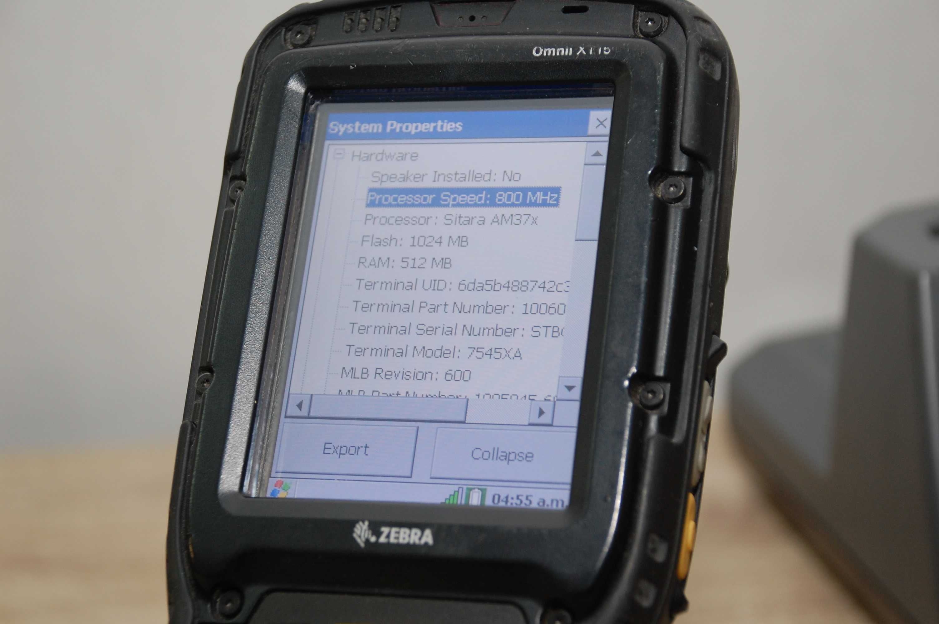 Zebra Psion Omnii XT15 термінал збору даних 1D LORAX IP67 CE6.0 тсд