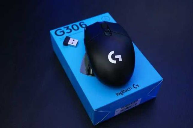 LOGITECH G306 беспроводная игровая бесшумная мышка (мышь для ноутбука)
