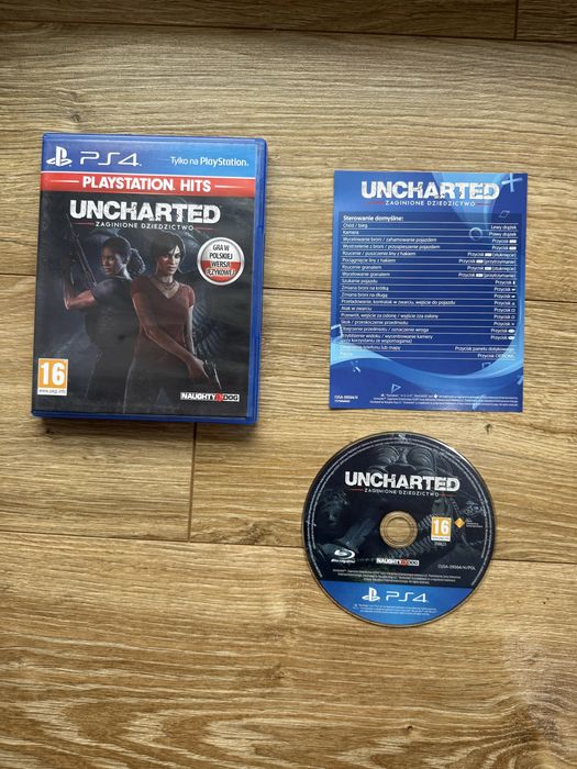 Gra Uncharted Zaginione Dziedzictwo Polska PL Playstation 4 Ps4 Ps5