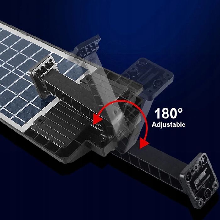 Lampa solarna 1000W CZUJNIK zmierzchu RUCHU z PILOTem halogen solar