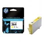 Tinteiro HP 364 Amarelo (CB320EE) Selado