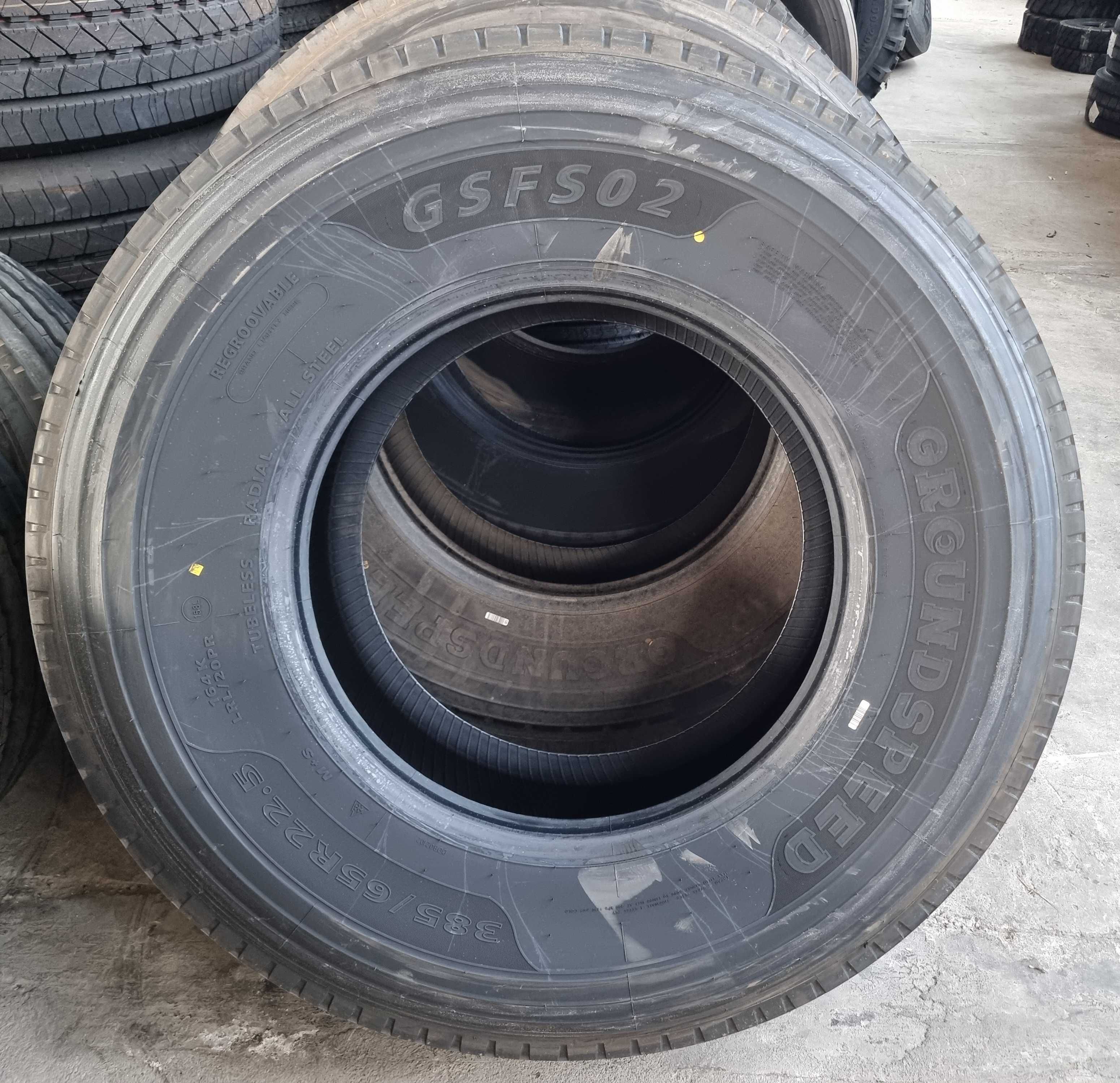 NOWE opony 385/65R22.5 Groundspeed przód/steer - cena BRUTTO