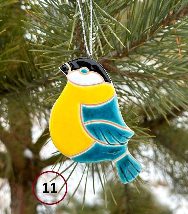 Керамічні пташки, серця, янголи — подарунок на свята