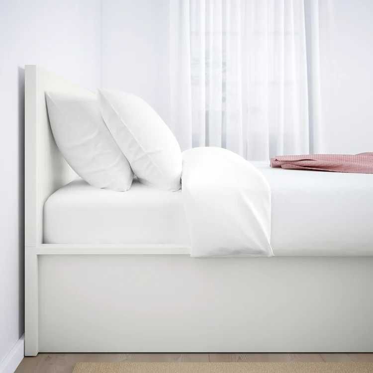 MALM Łóżko  Ikea z pojemnikiem białe 140x200 Nowe w kartonach OKAZJA