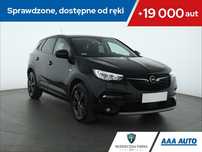 Opel Grandland X 1.2 Turbo, Salon Polska, Serwis ASO, Automat, Skóra, Klimatronic,