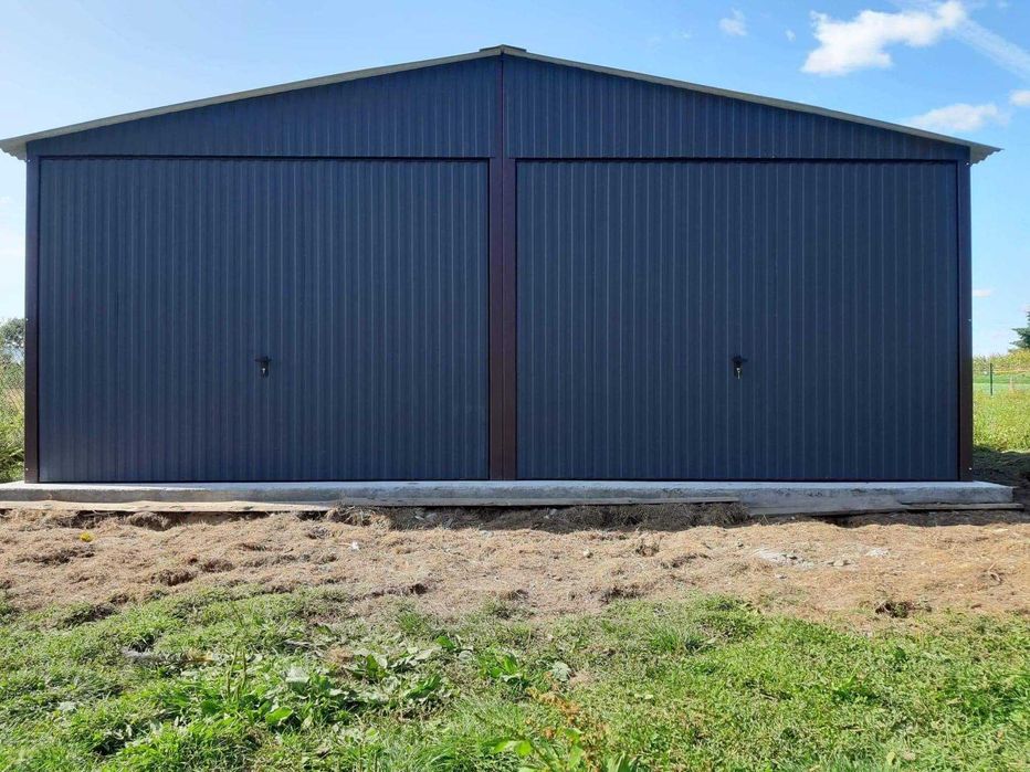 Garaż blaszany 6x5 Blaszak Hala Wiata Garaże blaszane 7x5 6x8 Magazyn