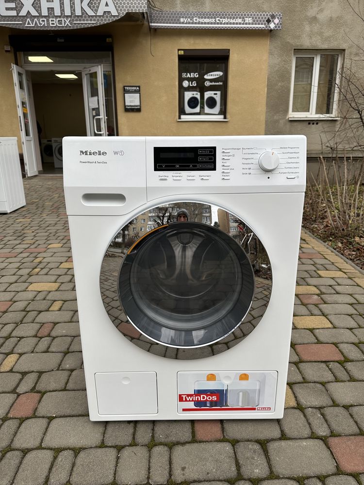 Пральна машина Miele W1 PowerWash TwinDos 8кг.А+++ 1600об.