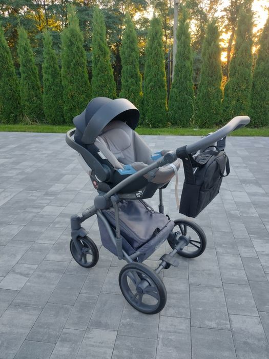 Wysyłka/odbiór wózek 3w1 Bebetto Bresso+Cybex Aton 5