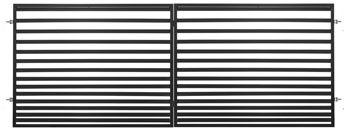 Brama dwuskrzydłowa 4m x 1,5m, OC + RAL, kompletna