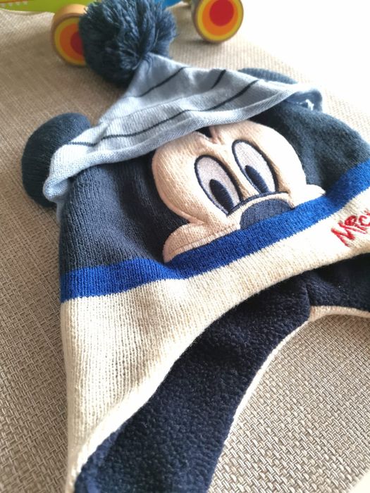 Disney Baby ciepła czapeczka z polarem