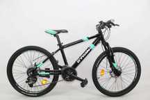 Aluminiowy dziecięcy rower MTB "B'TWIN" Koła 24'' 24 biegi SRAM X4