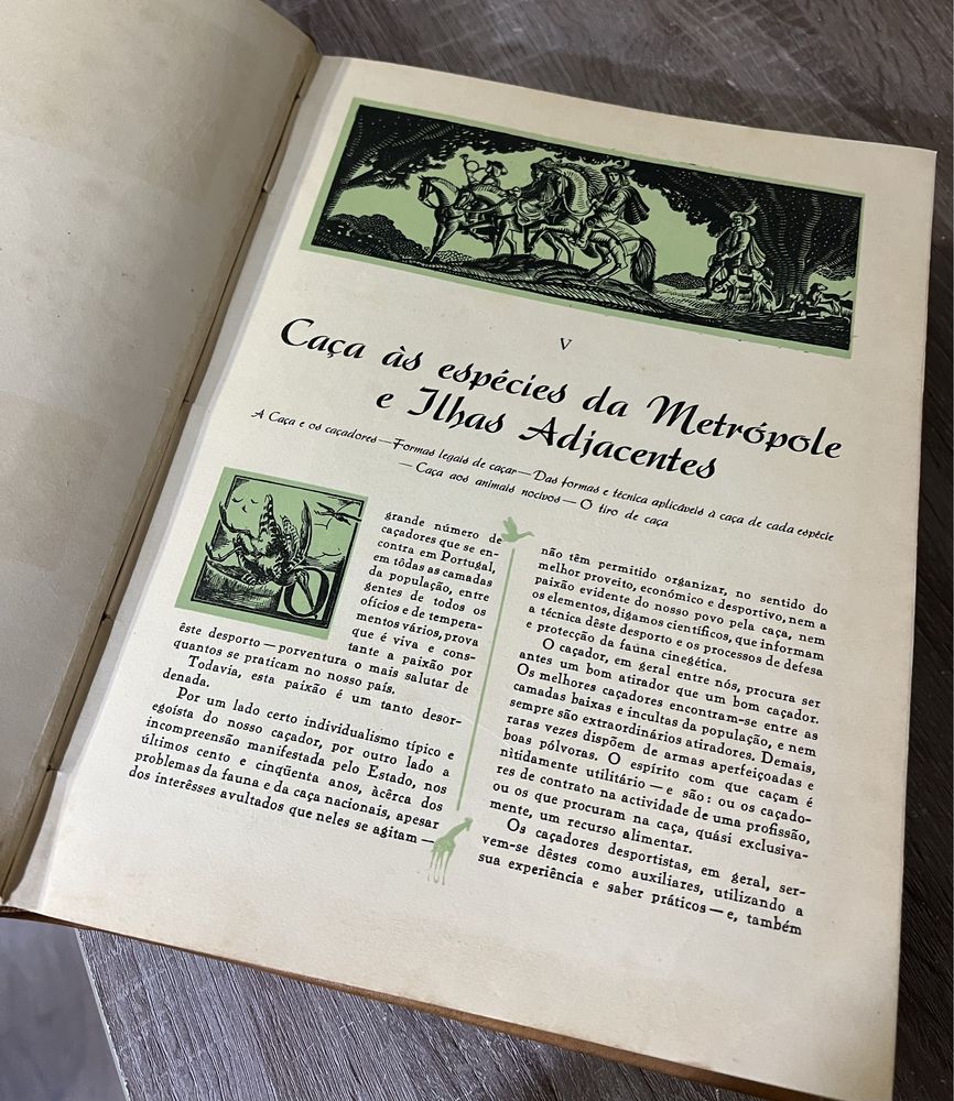 Livros “ A caca no Império Português” volume I e II
