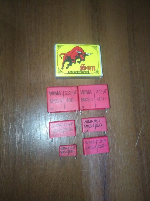 Конденсаторы WIMA , для музыкальных устройств