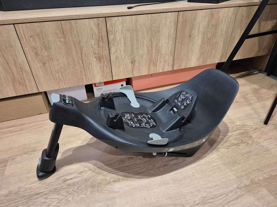 Cybex Cloud Z2 i-Size Soho Grey + baza obrotowa, adaptery do wózka