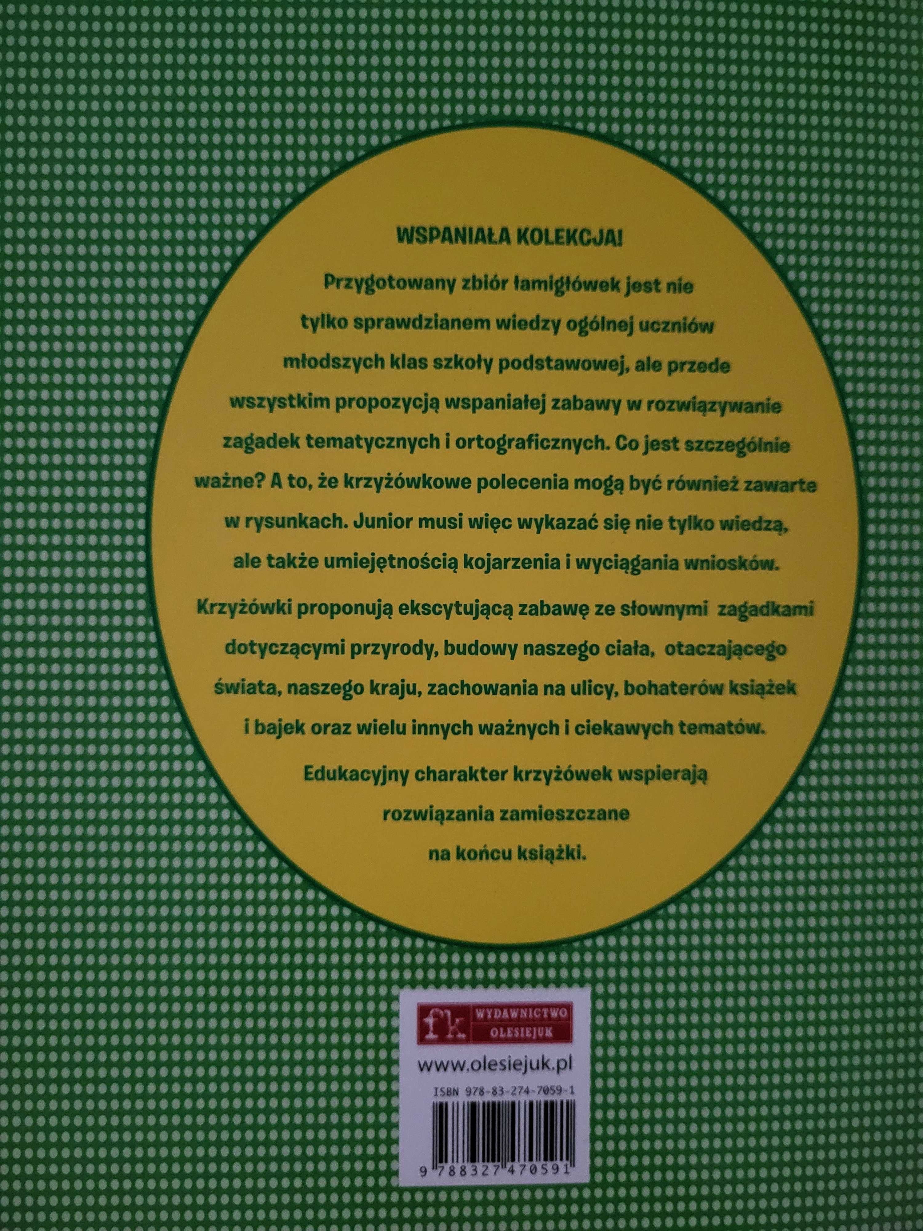 Książka "Kolekcja fajne krzyżówki, łamigłówki"