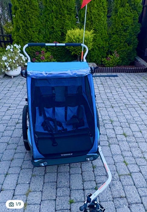 Przyczepka rowerowa Thule coaster XT - 2 osobowa , wysyłka