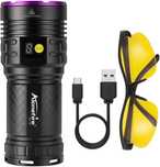 Latarka Alonefire SV118 365 nm UV 80 W ładowana przez USB