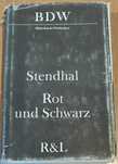 Книга на немецком ROT UND SCHWARZ, автор Stendhal