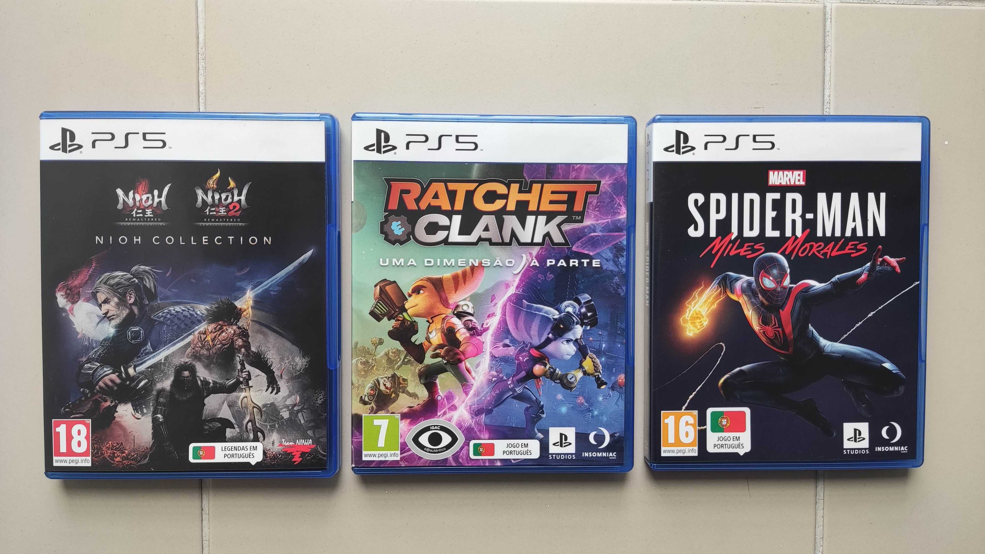 PS5 | Nioh Collection | Ratchet & Clank | Spider-Man: Miles Morales