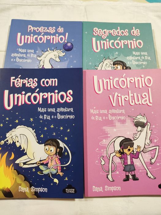 Livros Bia e o Unicórnio