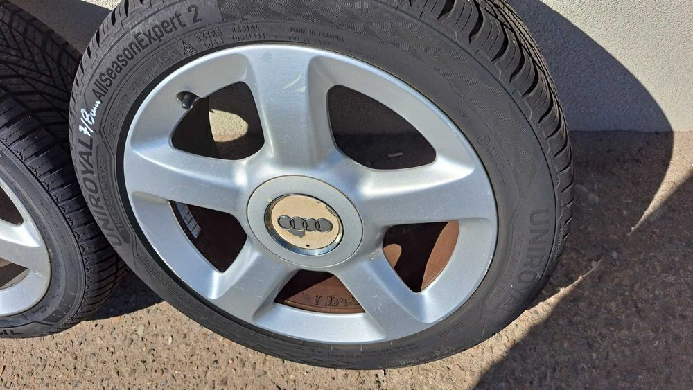 Felgi aluminiowe koła opony nowe wielosezon Audi 5X112 17" kpl