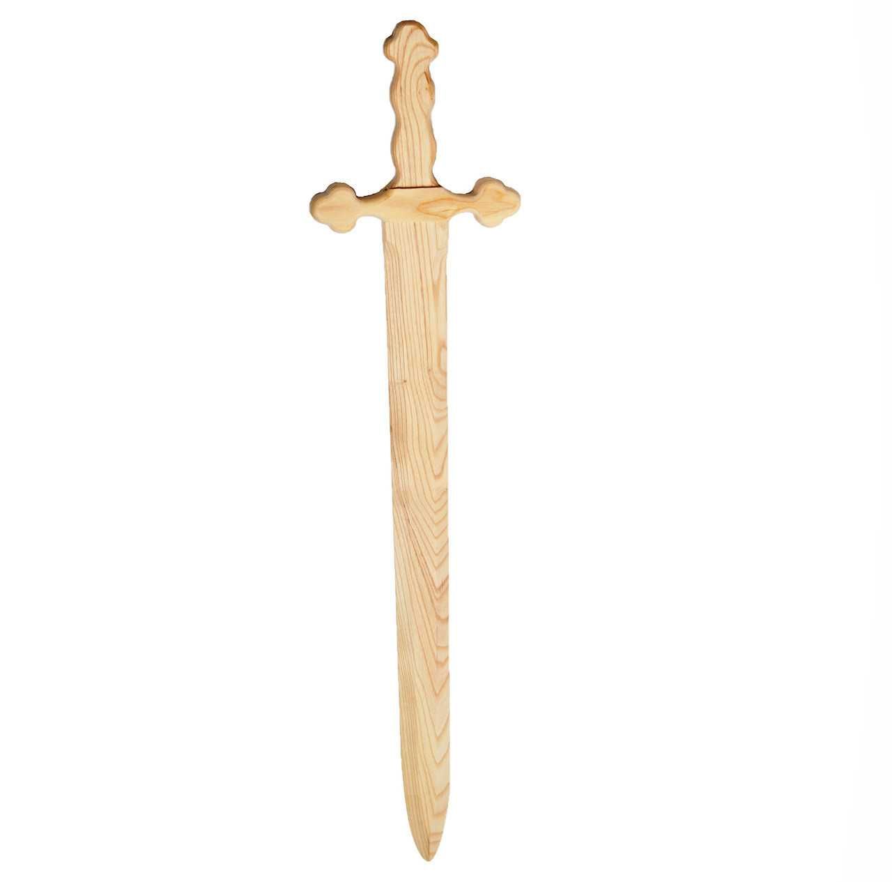 Деревянный рыцарский меч с щитом