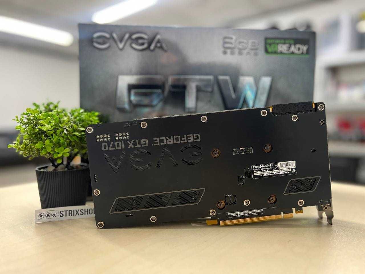 Гарантія! Відеокарта EVGA GTX 1070 8Gb FTW Gaming ACX 3.0 Б/В
