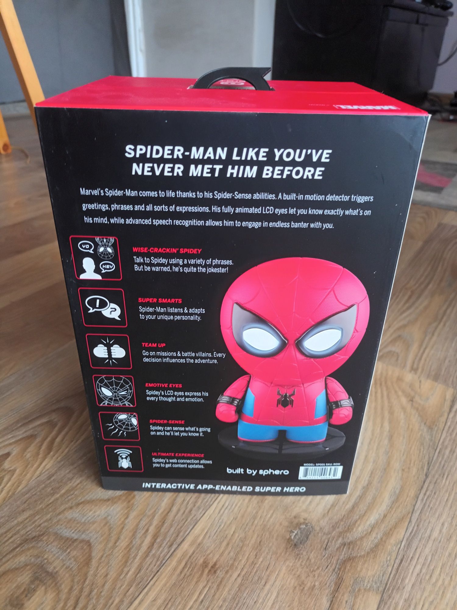 Spiderman interaktywna zabawka/ robot