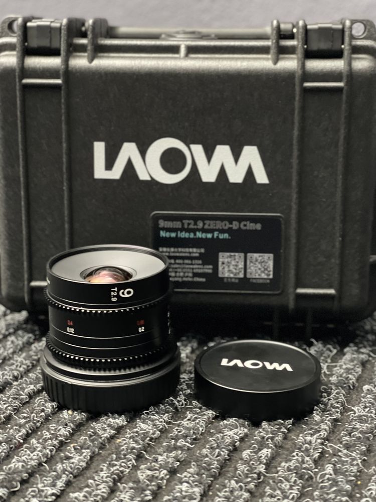 Laowa 9mm T2.9 Zero-D Cine - Canon RF Mount