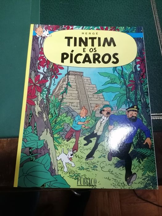Coleção Banda Desenhada Tintim 24 livros