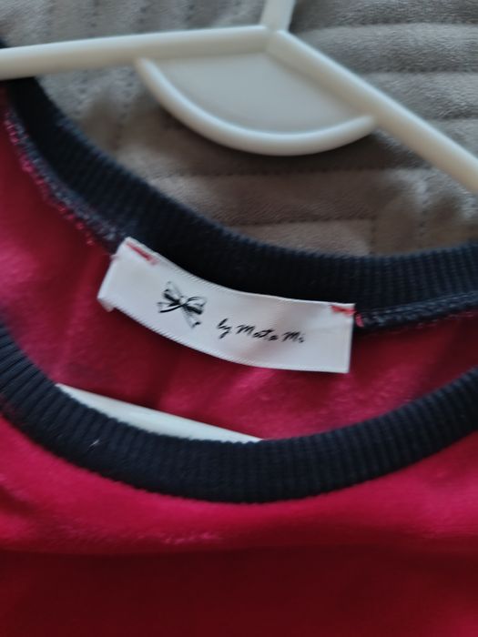 Sukienka welurowa 146/152 Mała Mi