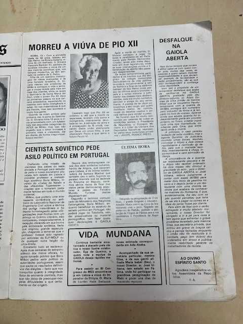 Revista Gaiola Aberta n.º 33 de 1976