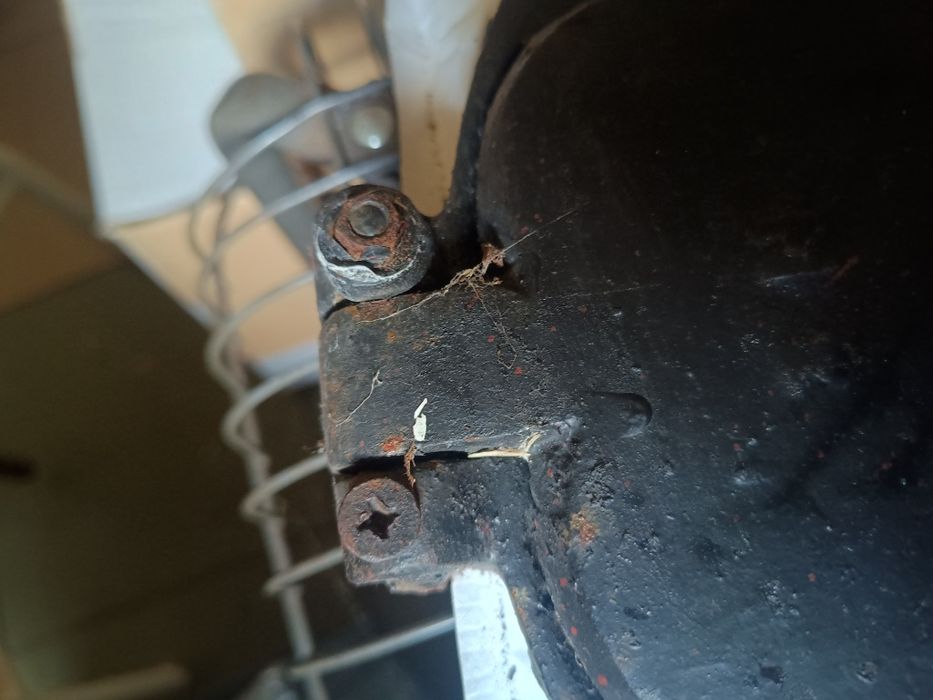 Stara, żeliwna gofrownica, vintage.