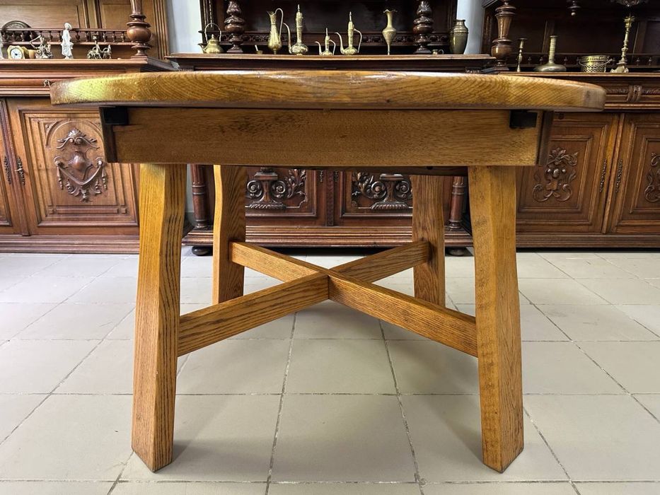 Стіл дубовий розкладний дерево 3465 стільці дуб стулья 3466