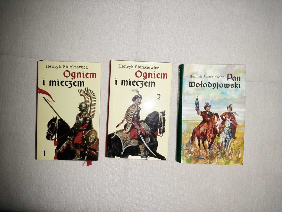 Książka Ogniem i Mieczem oraz Pan Wołodyjowski