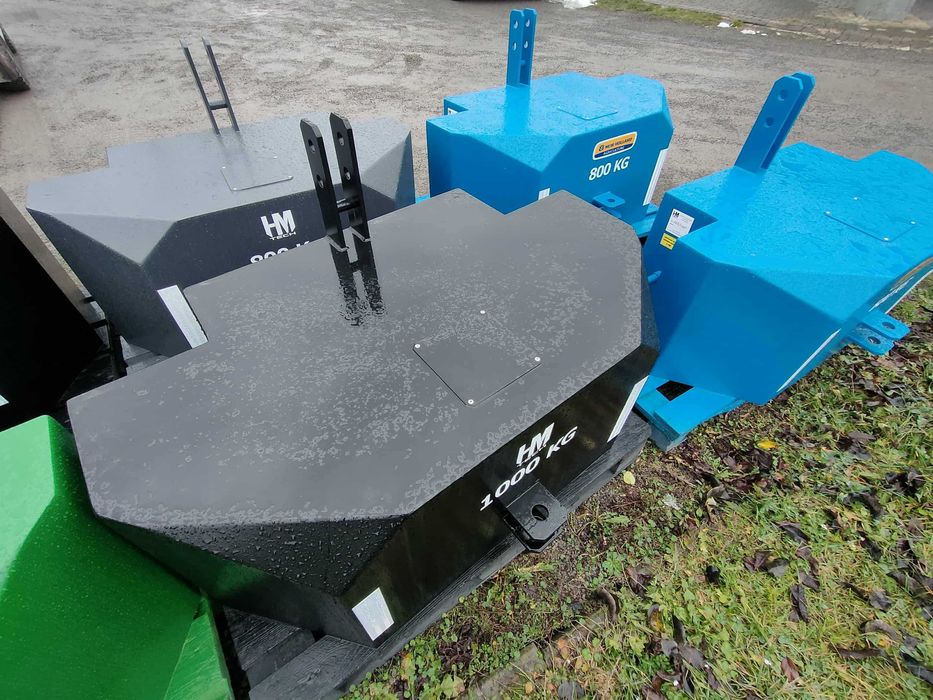 GOTOWY Metalowy Balast Obciążnik TUZ 600kg 800kg 1000kg 1200 CAŁY KRAJ