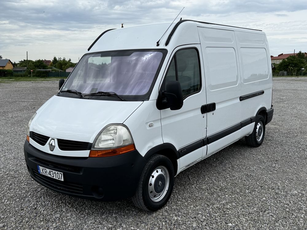 Renault Master 2.5 6 biegów_Zadbany_Bogata Opcja_Sprawna KLIMA_FV23%