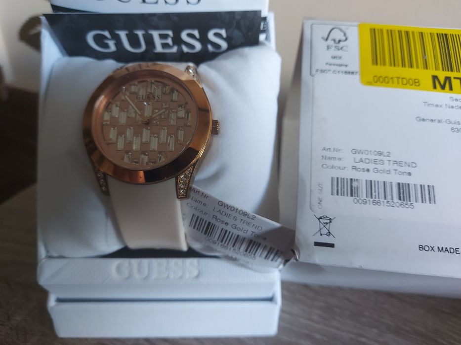 Zegarek damski guess rose gold