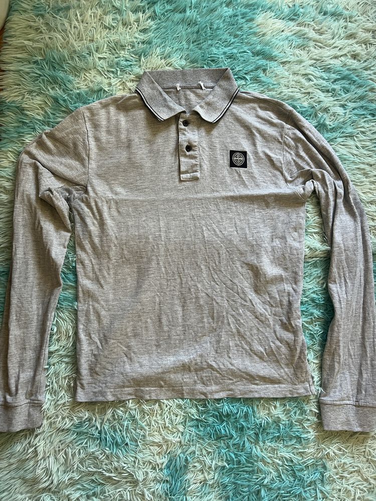 Лонгслив Stone island silver M/L size