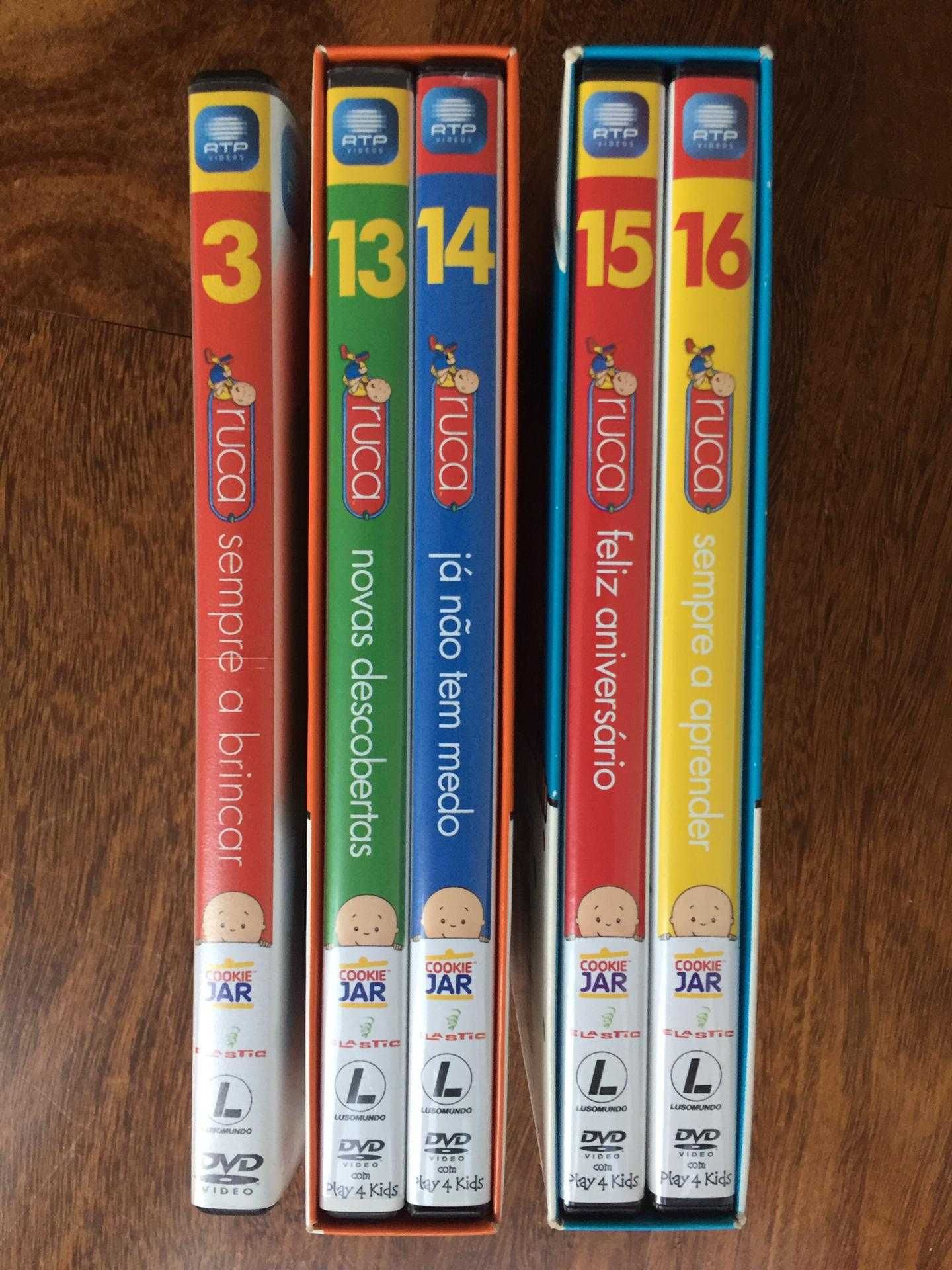 DVDs Ruca (Vol. 2, 13, 14, 15, 16)