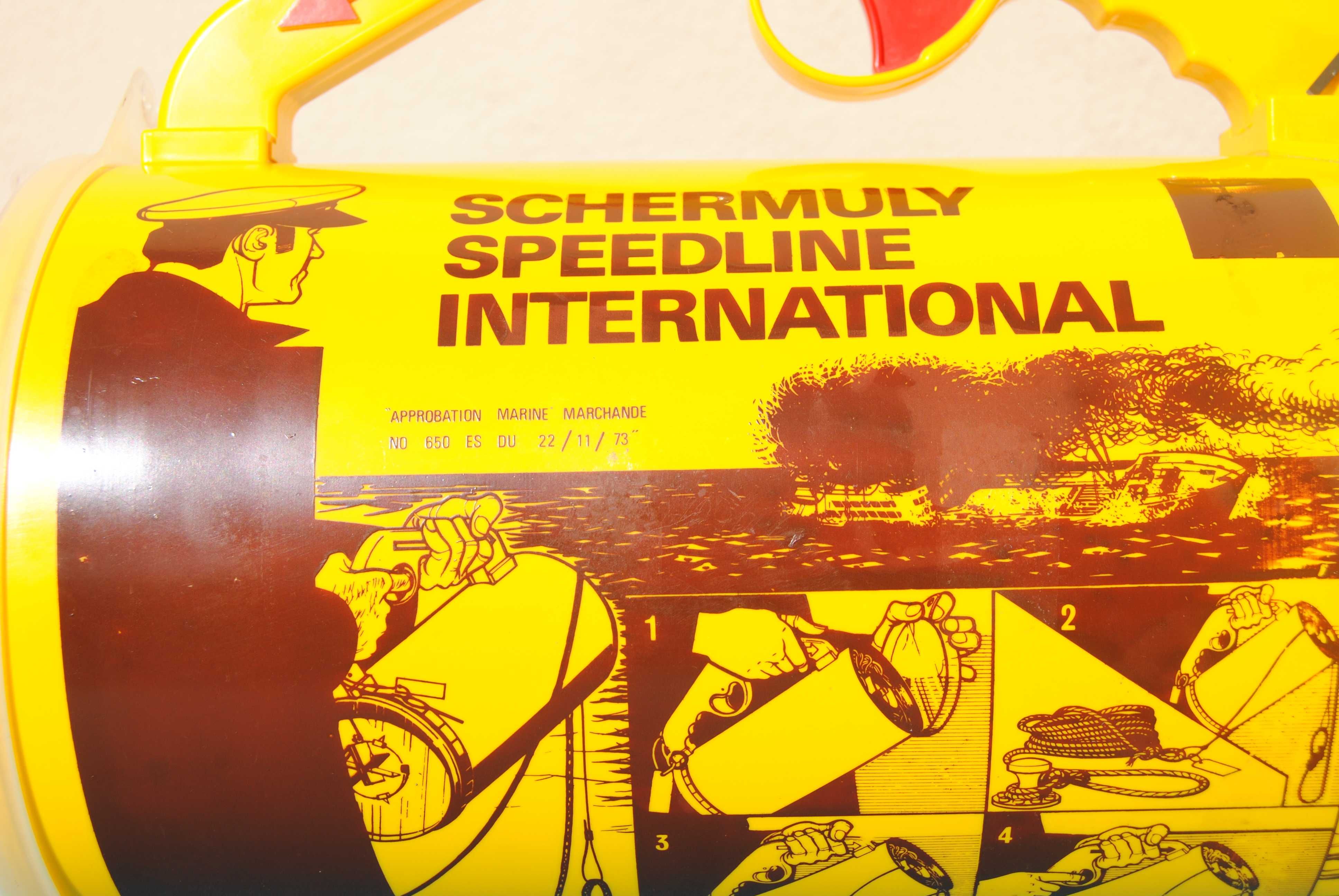 Line Throwing Device "Schermuly Speedline International" vintage