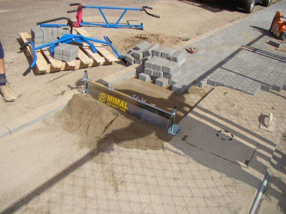 Listwa Zgarniająca Łata Profilująca Mimal LZ3 1,5 - 2,6 cm + uchwyty